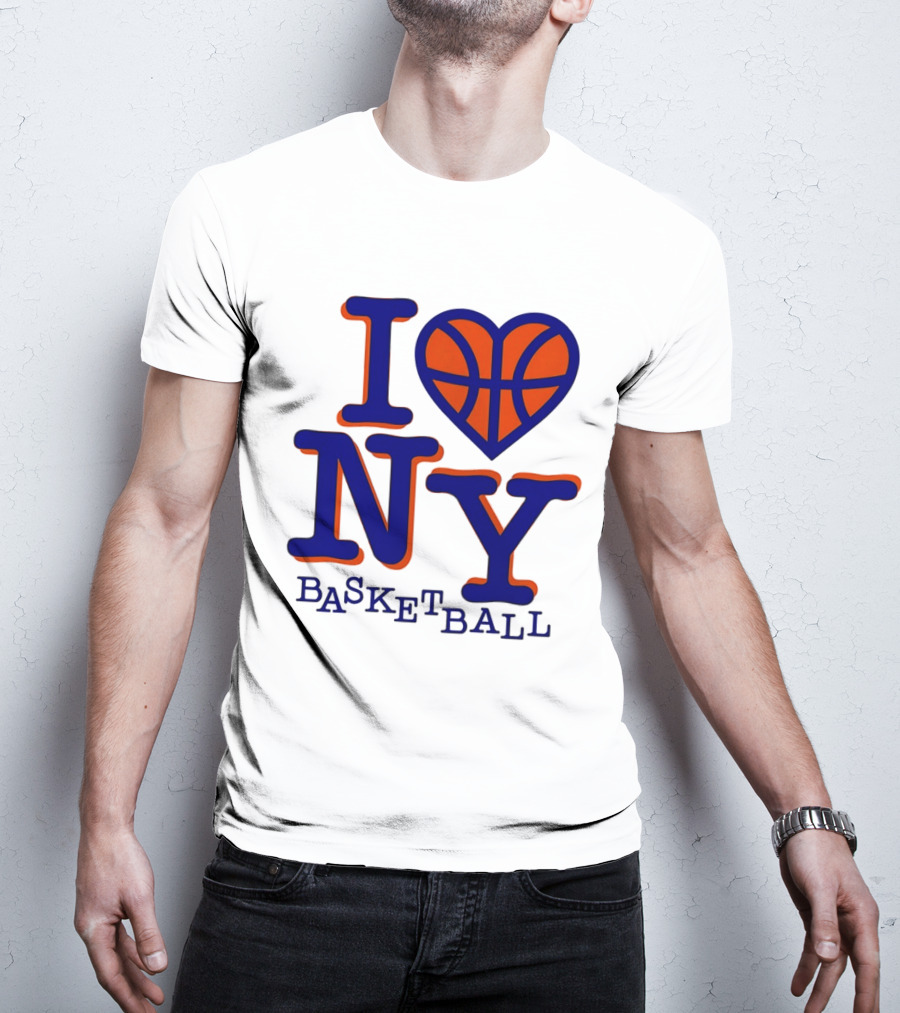 I Heart NY Basketball 2026 New York Knicks NBA T-Shirt