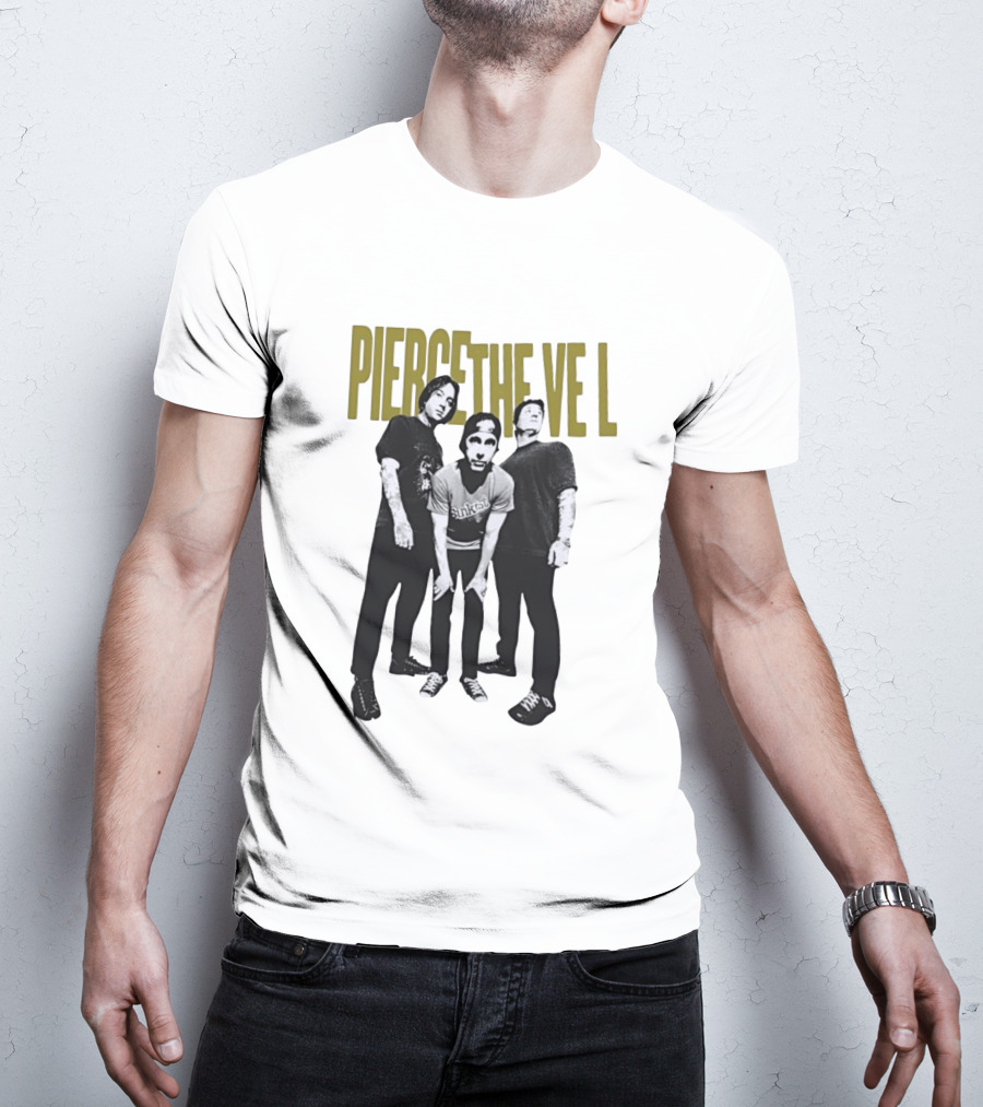 Pierce The Veil Band Vic Fuentes Tony Perry Jaime Preciado Music Fan T-Shirt
