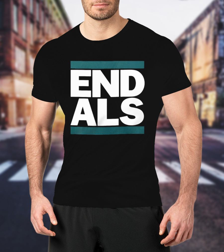END ALS Seattle Mariners Baseball Support Initiative T-Shirt
