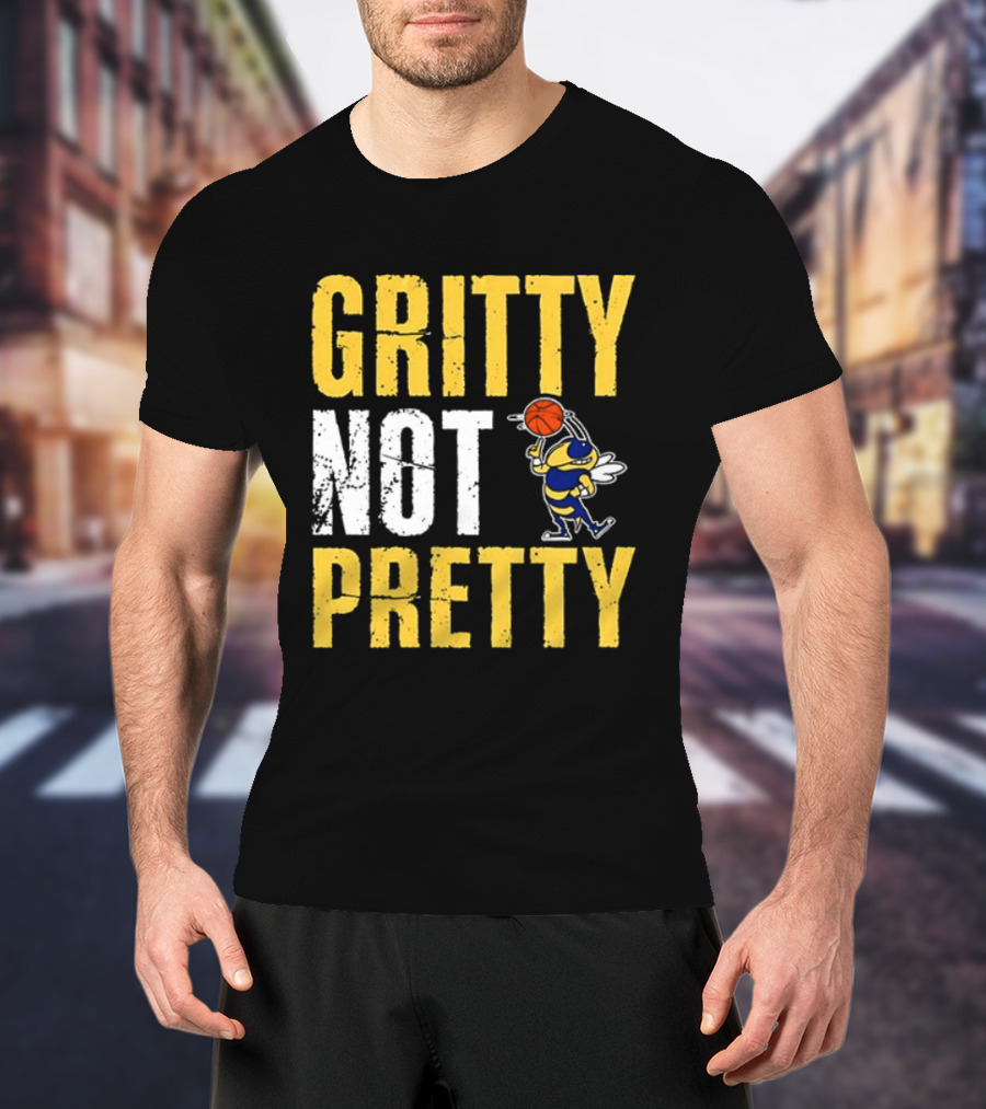 Gritty Not Pretty Georgia Tech Buzz Basketball T-Shirt
