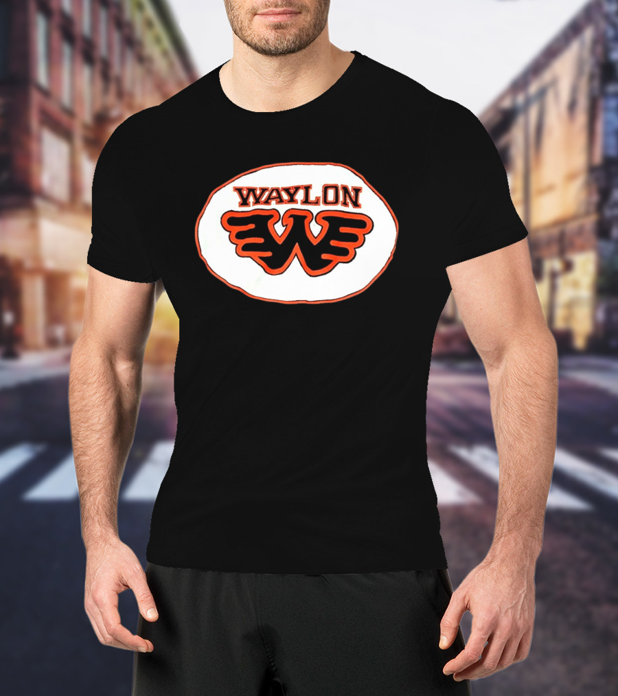 Waylon Jennings Outlaw Country Winged WW 2026 Collection T-Shirt