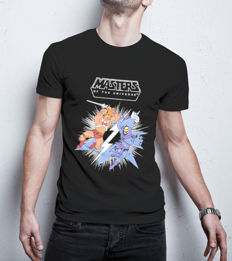 Masters Of The Universe He Man Vs Skeletor Epic Battle 2026 T-Shirt