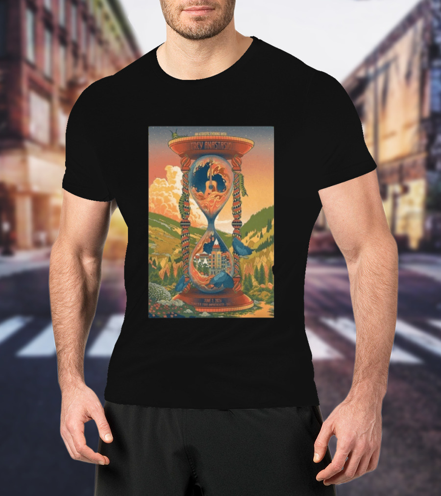 An Acoustic Evening With Trey Anastasio June 03 2026 Vail Colorado Silas Creative Ann Webber Event Print T-Shirt