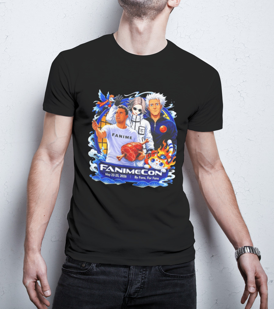 FanimeCon May 22 25 2026 By Fans For Fans T-Shirt