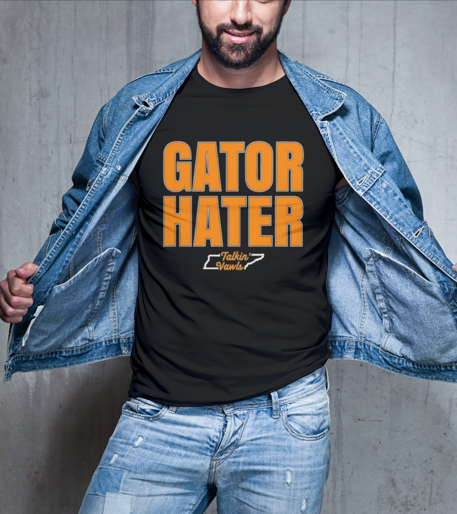 Gator Hater Tennessee Rivalry Sports Fan Gear T-Shirt