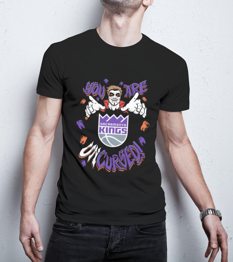 Sacramento Kings Danhausen You Are Uncursed Collaboration With WWE T-Shirt