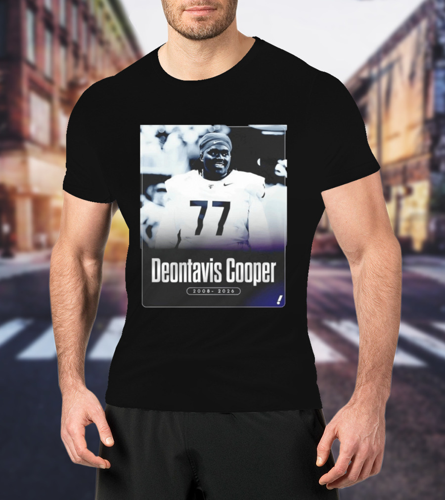 Deontavis Cooper 2008 2026 Nike 77 T-Shirt