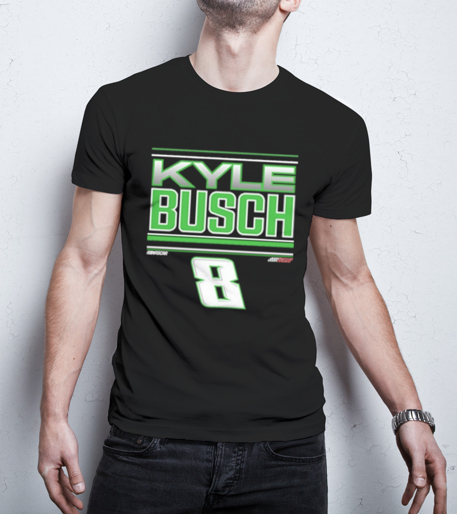 Kyle Busch Number 8 Racing Nascar T-Shirt