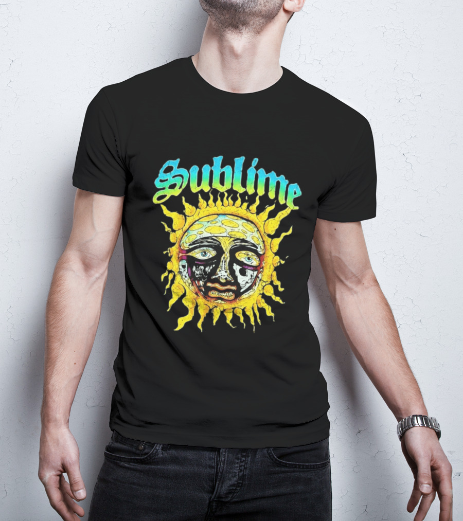 Sublime Sun Artwork Netherlands UK Tour 2026 T-Shirt