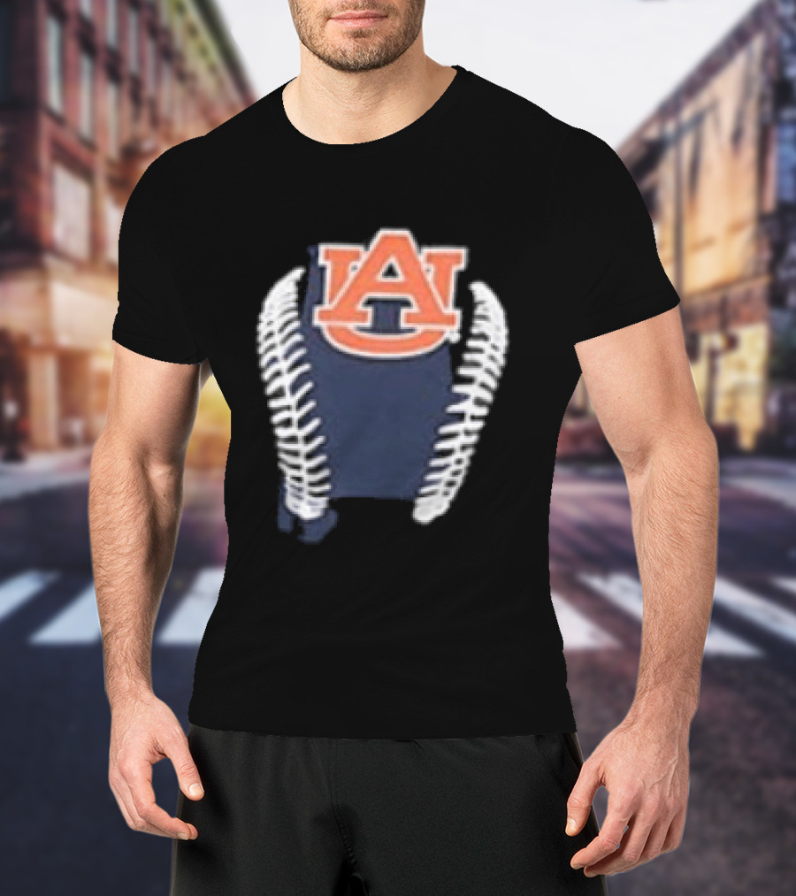 Auburn Tigers Baseball 2026 UA Logo Sports T-Shirt