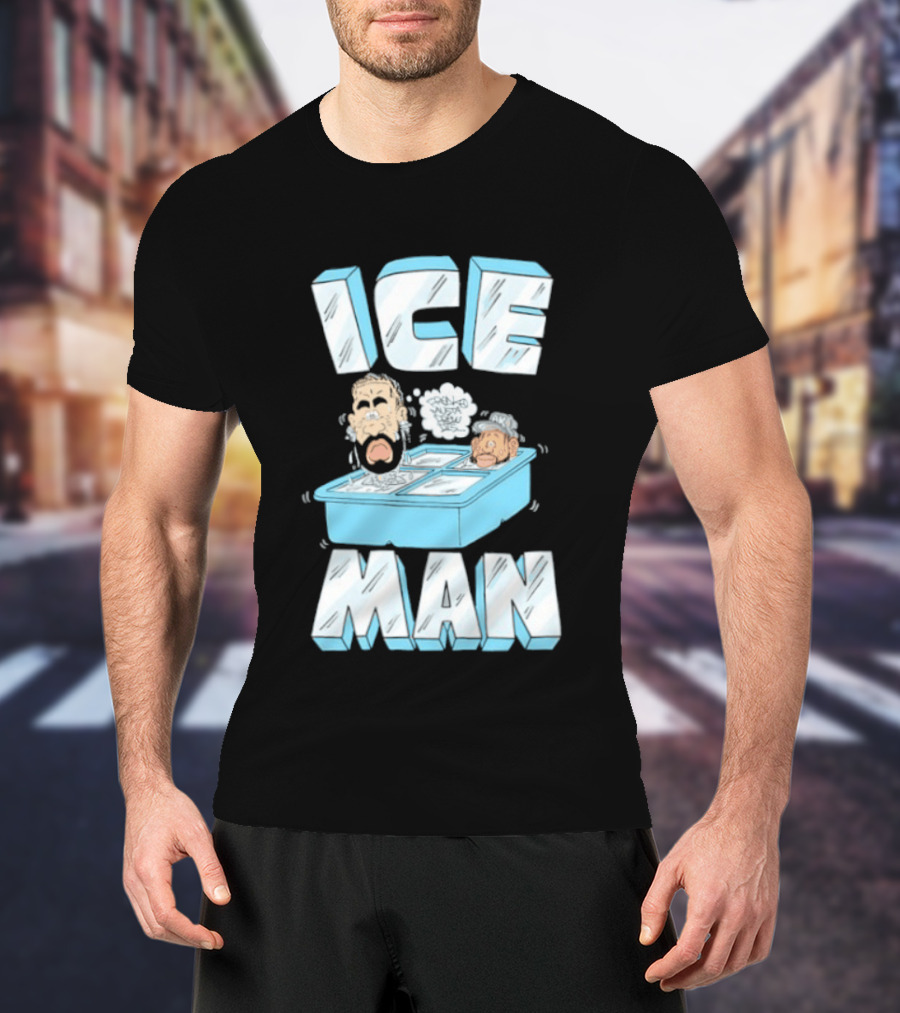 Iceman Fronko Musta Drew Diss Caricature Drake T-Shirt