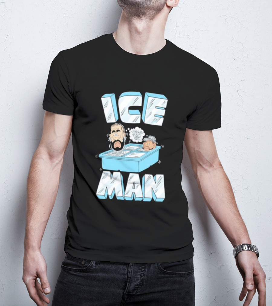 Iceman Fronko Musta Drew Diss Caricature Drake T-Shirt