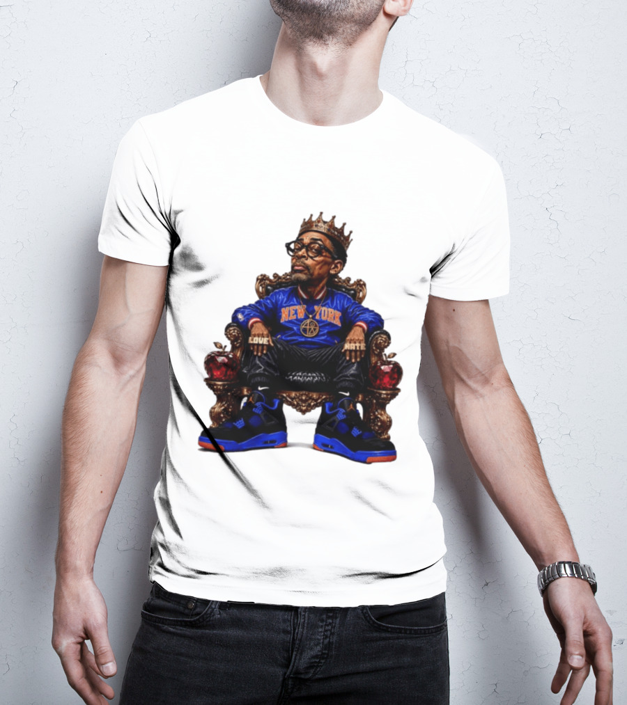 Spike Lee New York Knicks NBA Basketball Love Hate T-Shirt