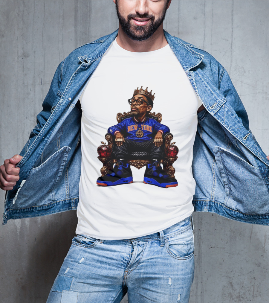 Spike Lee New York Knicks NBA Basketball Love Hate T-Shirt