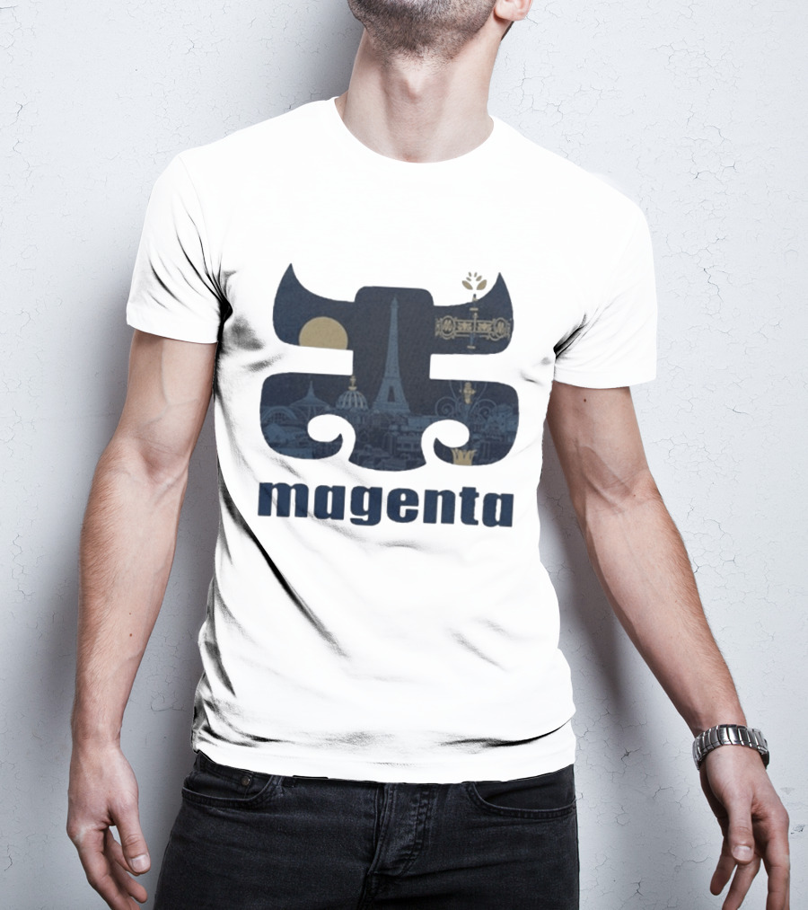 Magenta Skateboards Magenpath Ipath Eiffel Tower Paris Collab T-Shirt