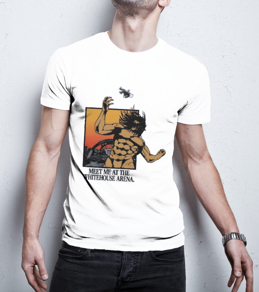 Meet Me At The Whitehouse Arena Attack On Titan Giant T-Shirt