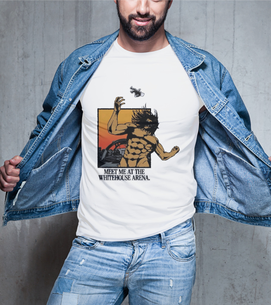 Meet Me At The Whitehouse Arena Attack On Titan Giant T-Shirt