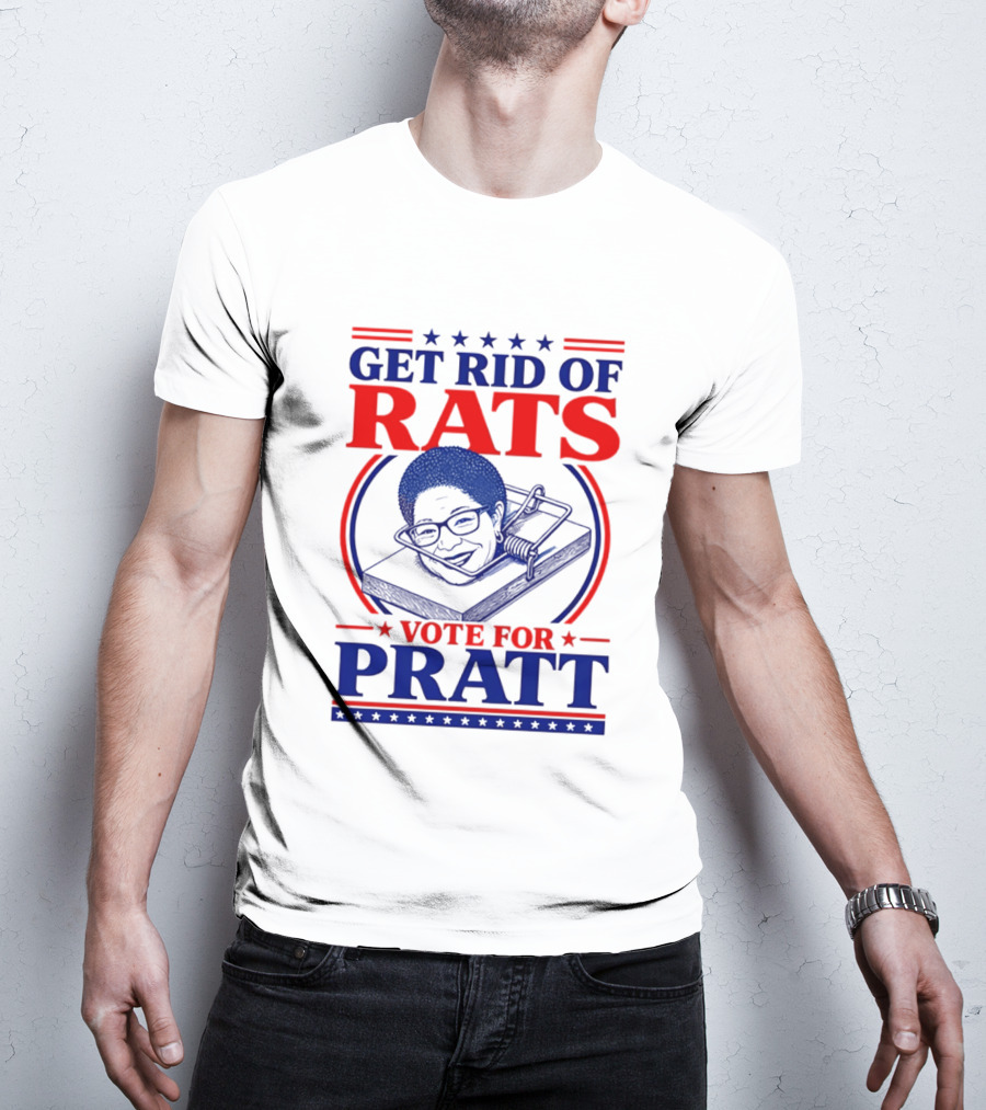 Get Rid Of Rats Vote For Pratt Political Campaign Humor T-Shirt