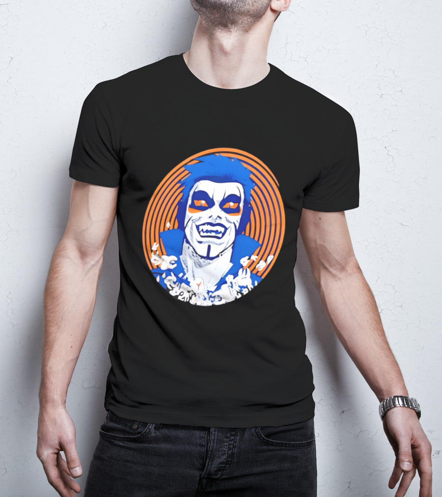 Danhausen WWE New York Knicks Basketball Uncursed Very Nice Very Evil Fan T-Shirt