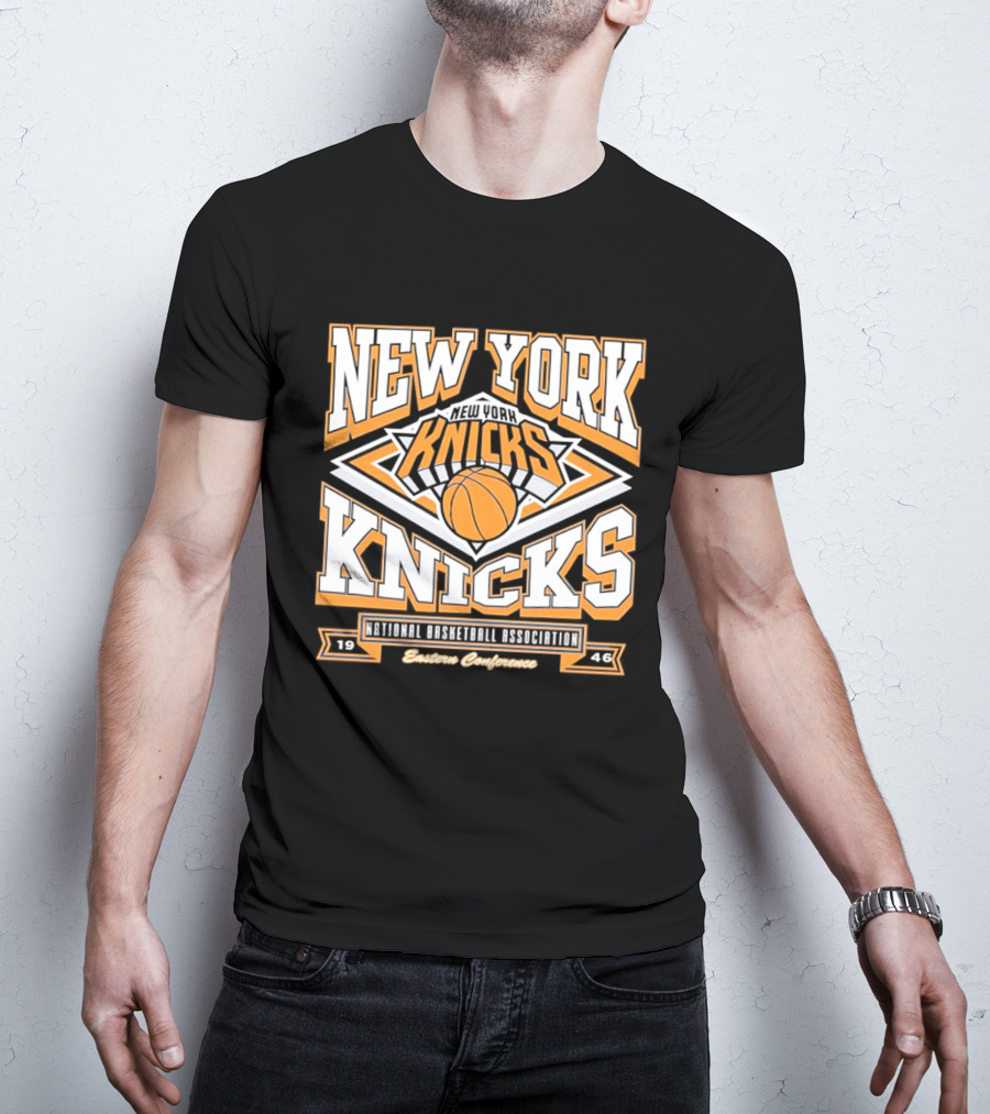 New York Knicks 1946 National Basketball Association Eastern Conference Heritage 2026 Season T-Shirt