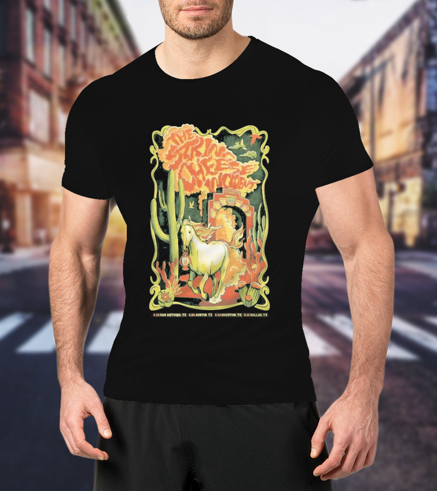 The String Cheese Incident Horse Cacti May 30 2026 Houston TX T-Shirt