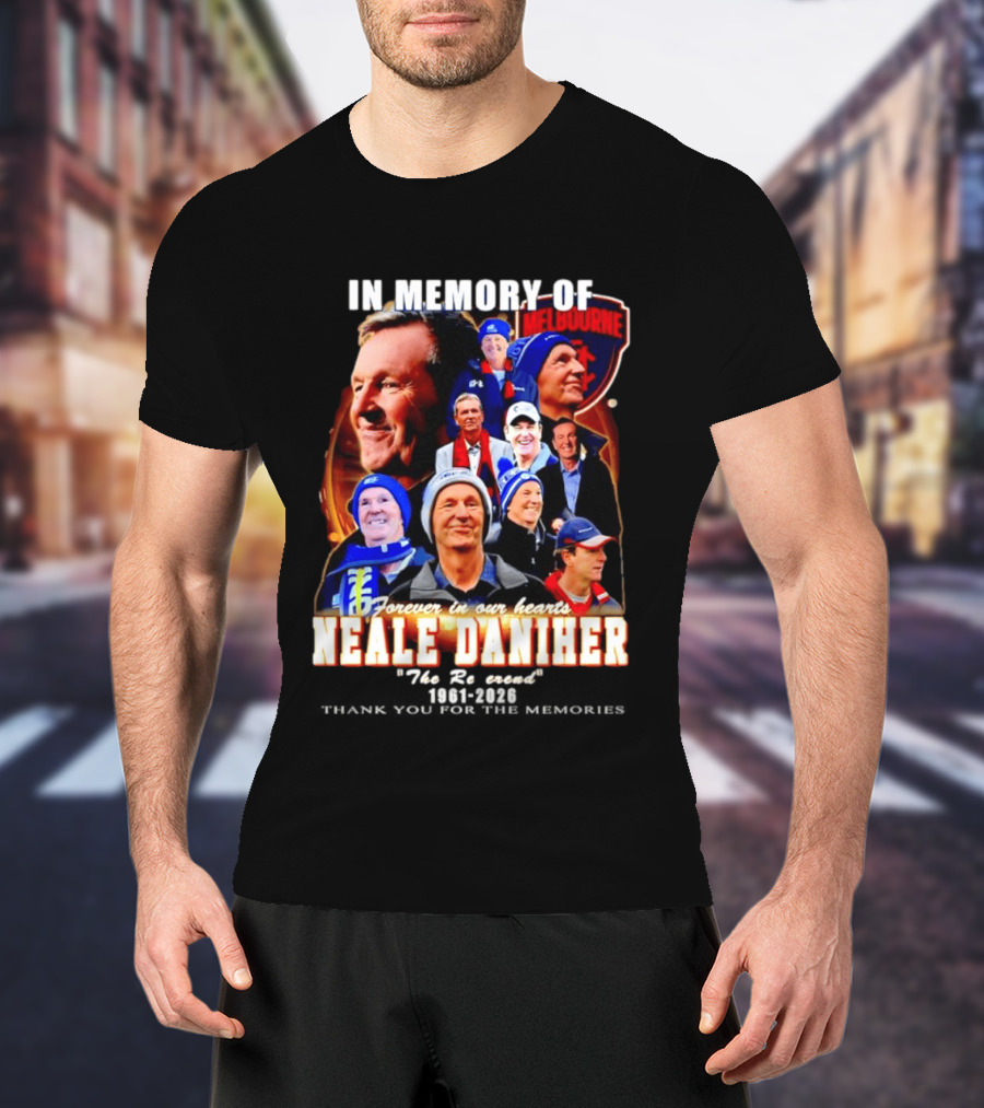 In Memory Of Melbourne Neale Daniher Forever In Our Hearts "The Reverend T-Shirt
