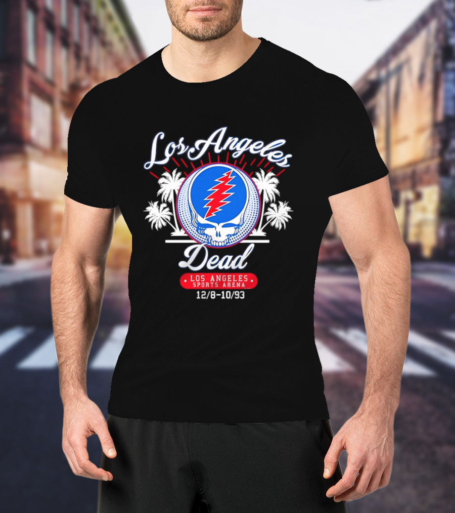 Los Angeles Dead Sports Arena 12/8 10/93 Steal Your Face T-Shirt