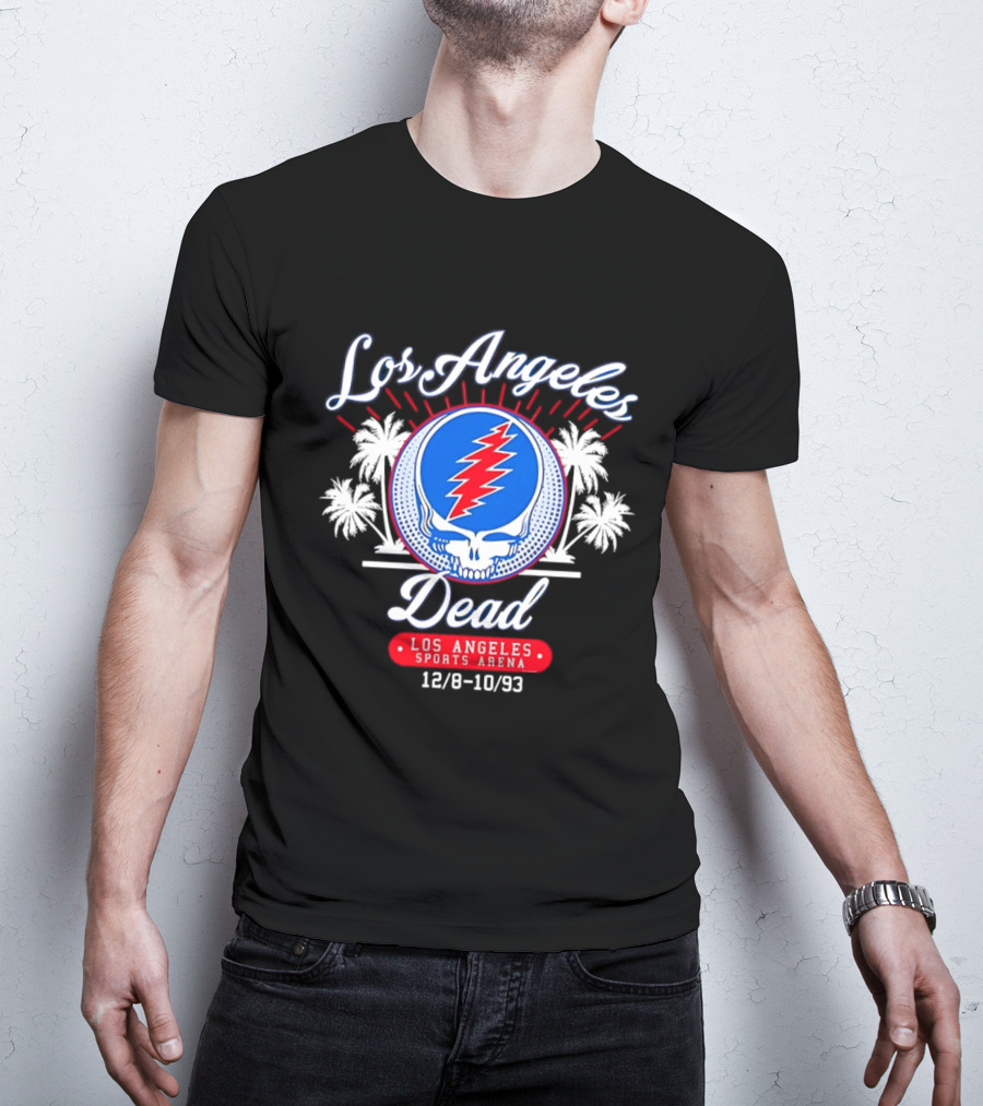 Los Angeles Dead Sports Arena 12/8 10/93 Steal Your Face T-Shirt