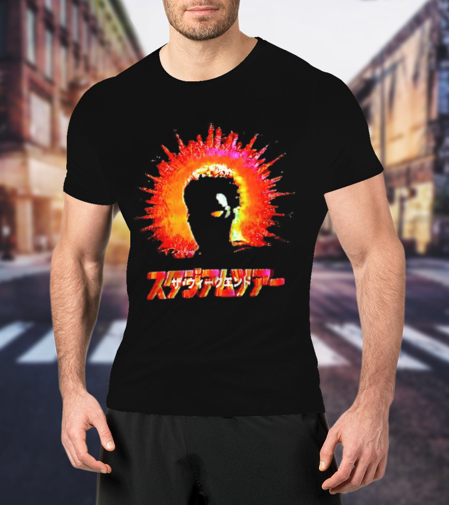 The Weeknd Cyberpunk Japanese Art Explosion T-Shirt