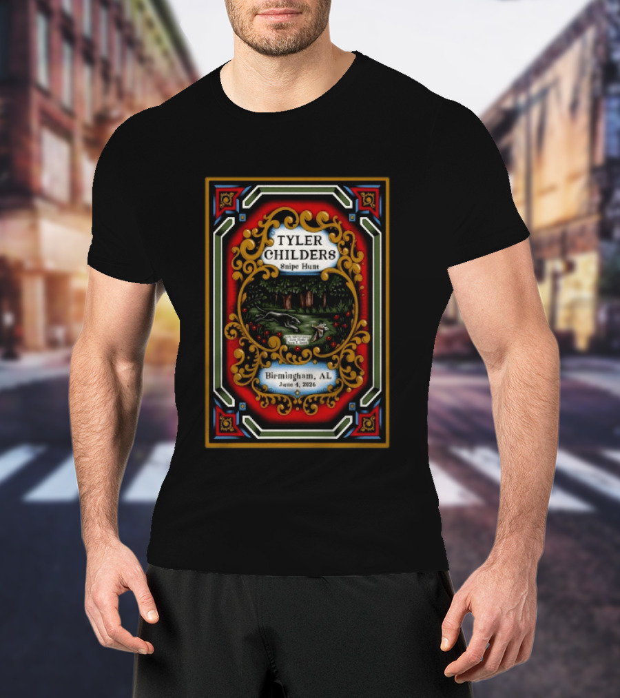 Tyler Childers Snipe Hunt Birmingham AL June 4 2026 T-Shirt