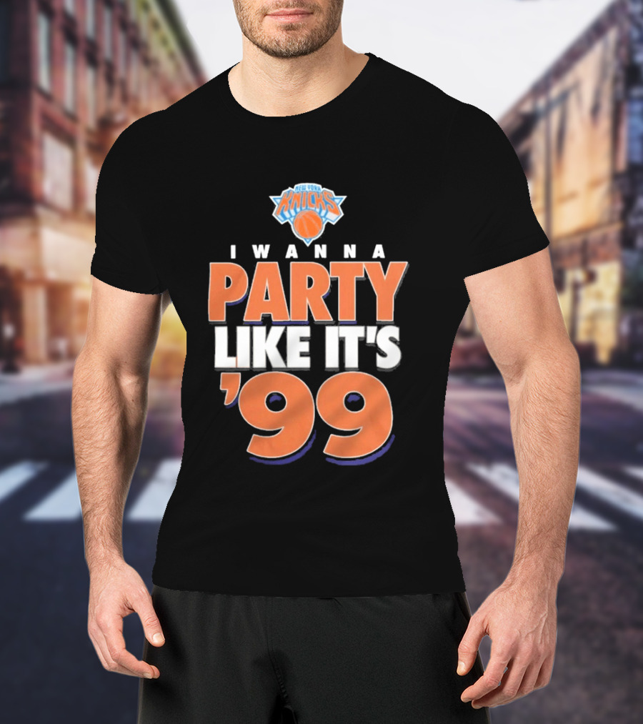 New York Knicks I Wanna Party Like It's '99 T-Shirt