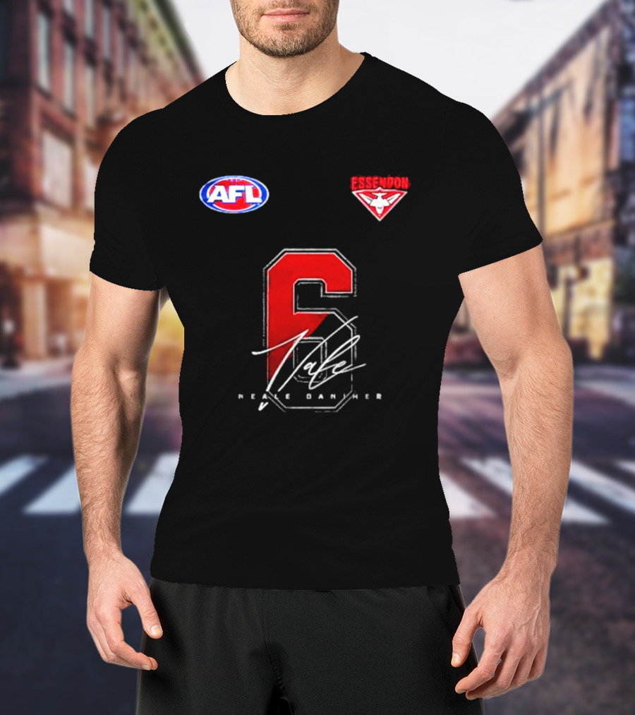 Essendon Bombers AFL Neale Daniher FightMND 6 T-Shirt