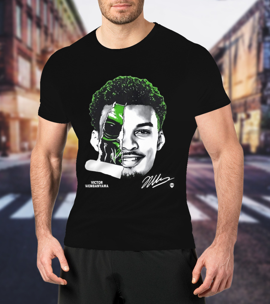 Wemby Alien Victor Wembanyama San Antonio Spurs NBA T-Shirt