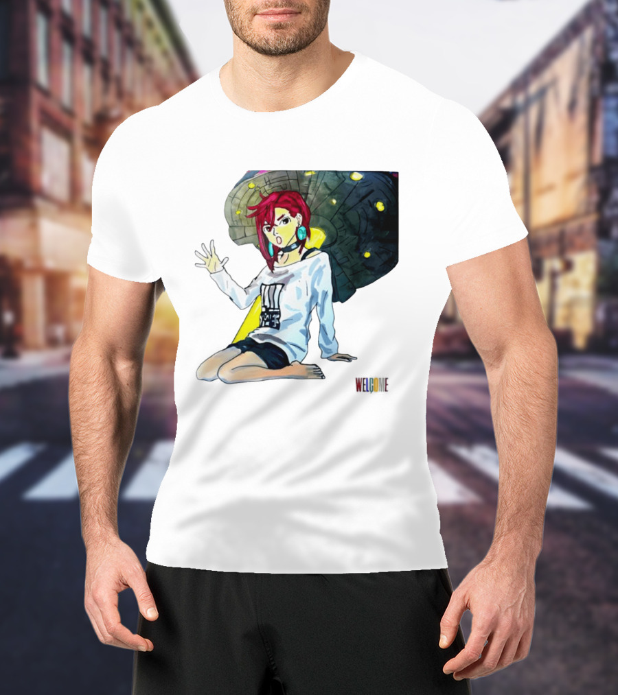 Ayase Momo UFO Anime Welcome T-Shirt