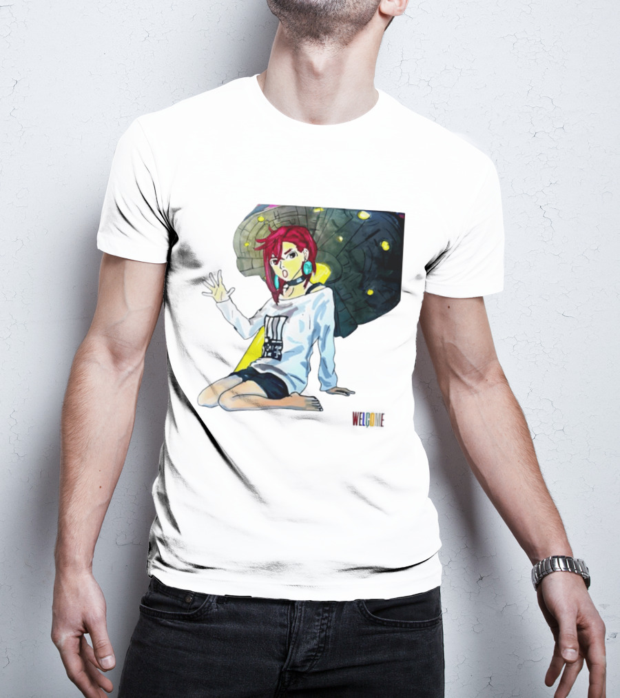 Ayase Momo UFO Anime Welcome T-Shirt