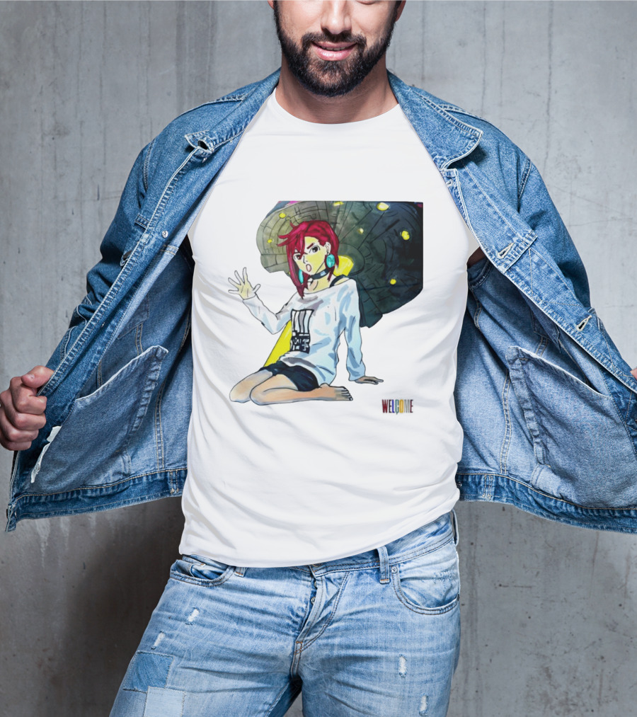 Ayase Momo UFO Anime Welcome T-Shirt