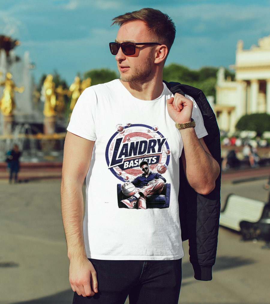 Landry Fields NBA New York Knicks Landry Baskets Basketball T-Shirt