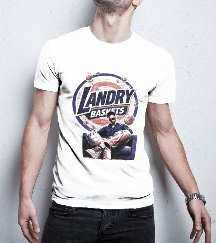 Landry Fields NBA New York Knicks Landry Baskets Basketball T-Shirt