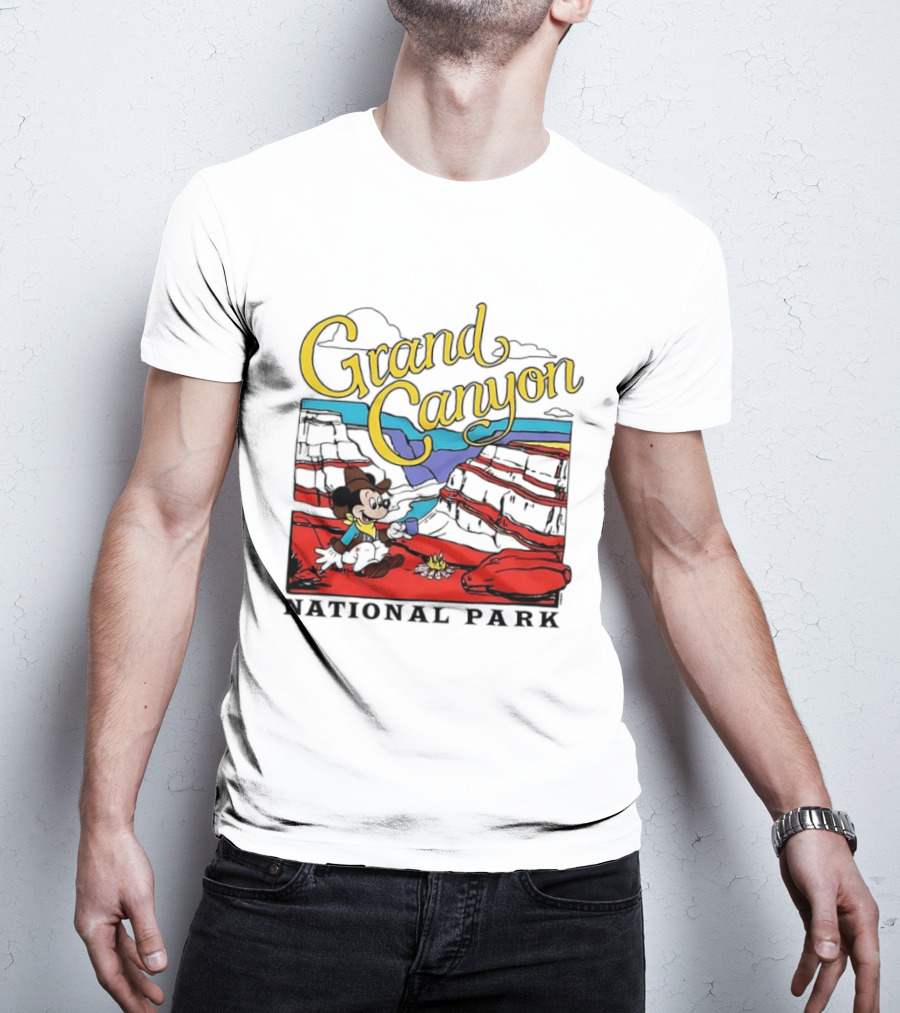 Grand Canyon National Park Mickey Mouse Adventure T-Shirt