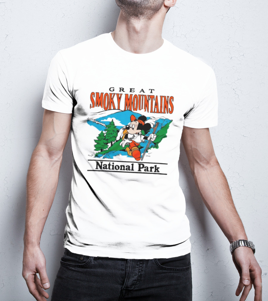 Mickey Mouse Great Smoky Mountains National Park Adventure T-Shirt