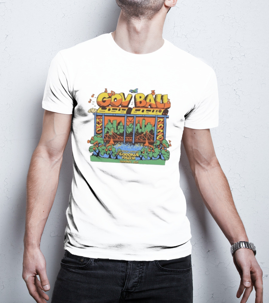 Gov Ball 2020 Flushing Meadows Corona Park Queens NY T-Shirt