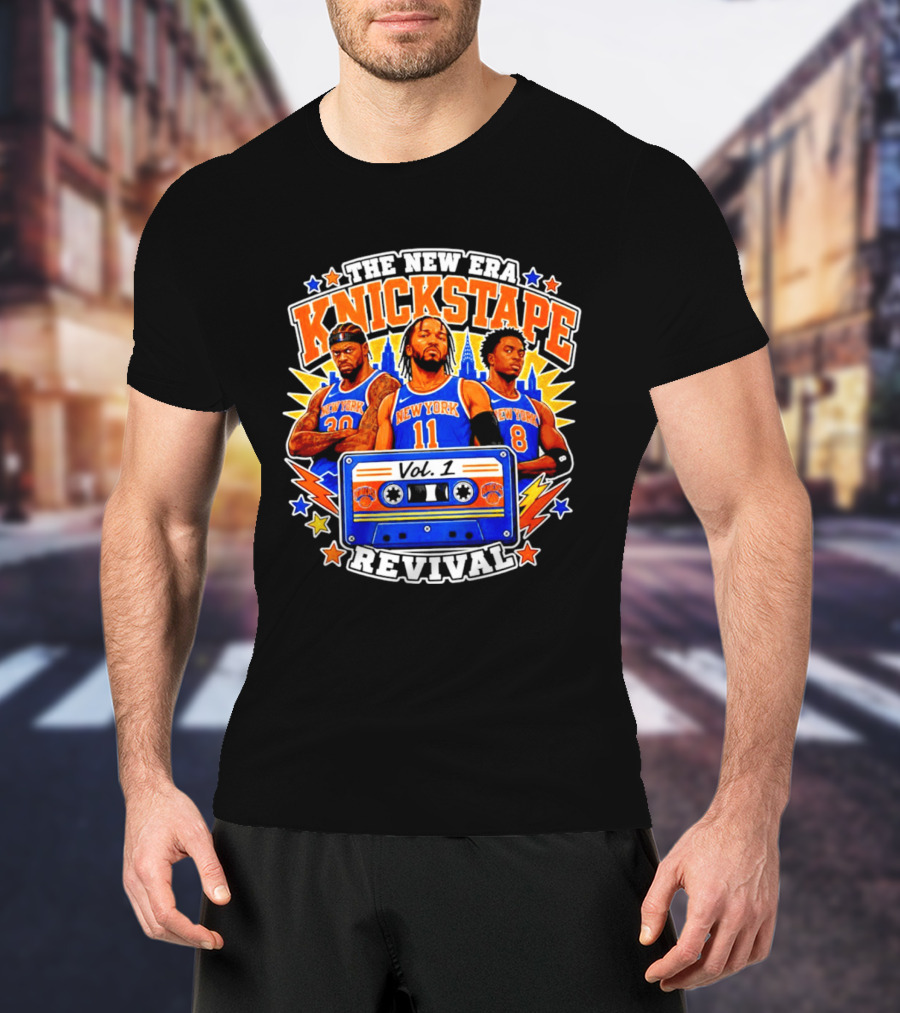 New York Knicks The New Era Knickstape Vol 1 Revival T-Shirt