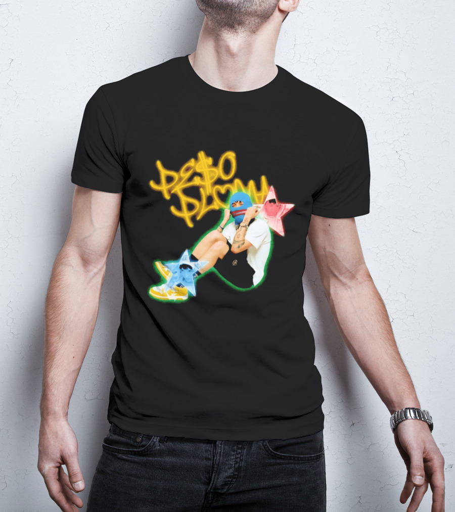 Peso Pluma Zero Love Balaclava Stars P Hundred T-Shirt