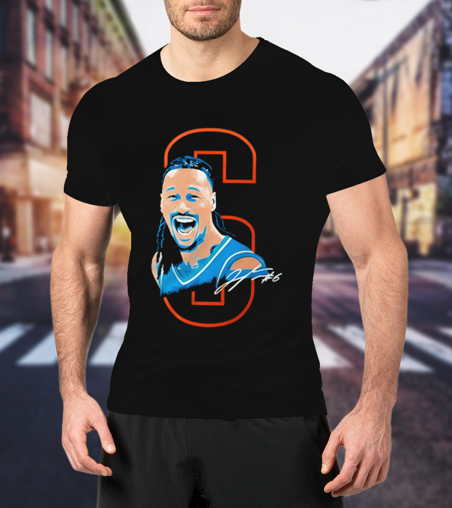 Jaylin Williams OKC Thunder #6 Cartoon T-Shirt