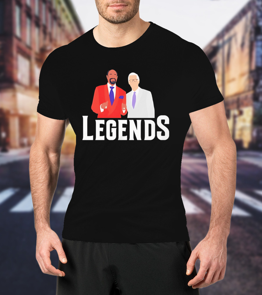 New York Knicks Legends Broadcasters Duo T-Shirt