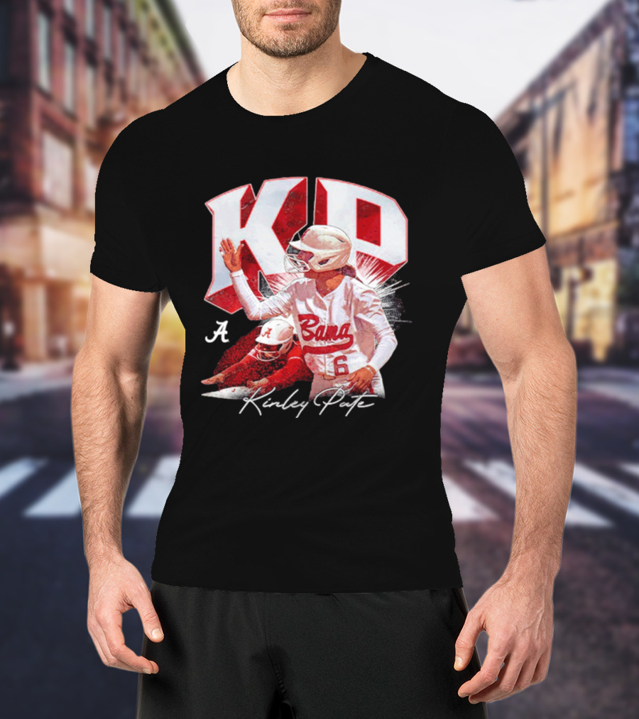 KP Alabama Bama Softball Kinley Pate NCAA Player T-Shirt