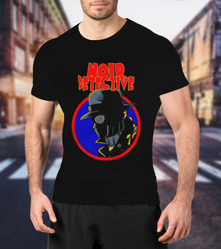 Noir Detective Private Investigator Mystery Solver T-Shirt