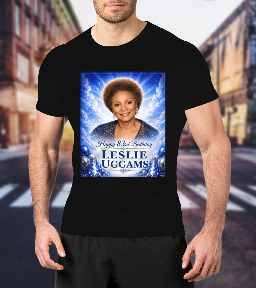 Happy 83rd Birthday Leslie Uggams Celebration T-Shirt