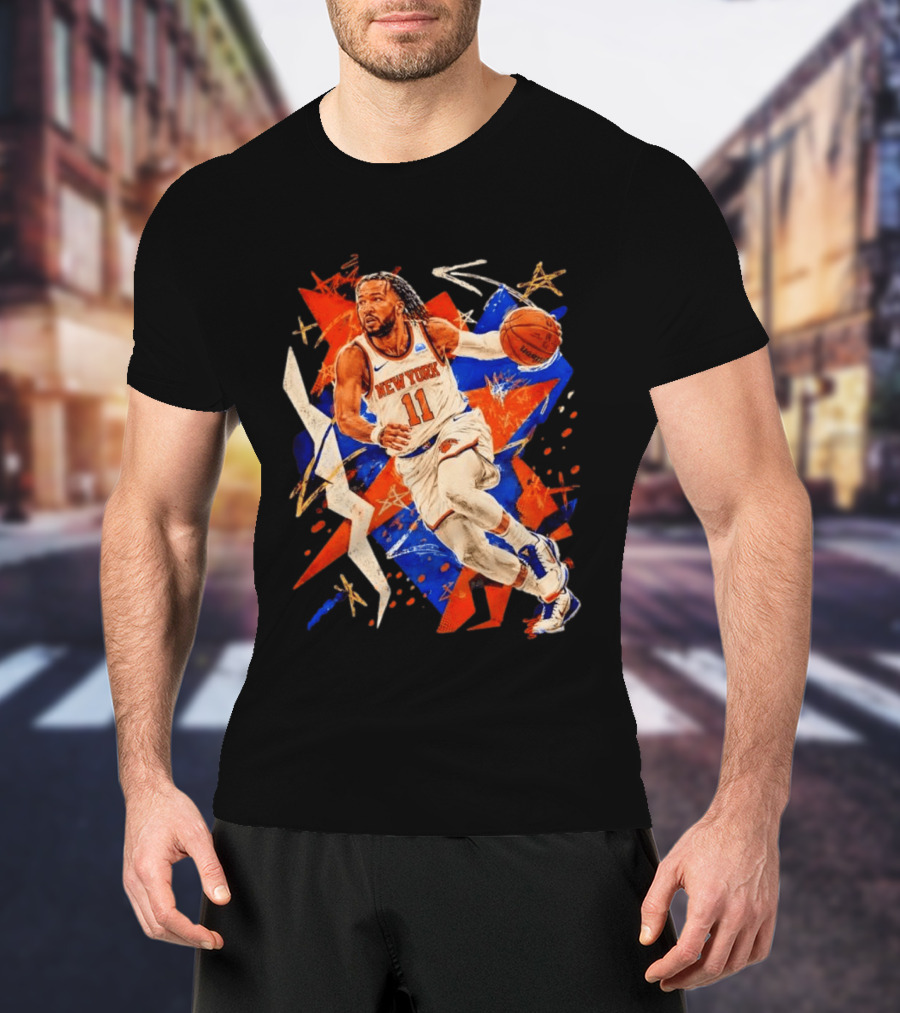 Jalen Brunson New York Knicks 11 Basketball T-Shirt