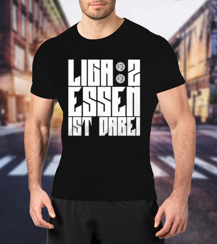 Liga 2 Essen Ist Dabei Soccer Celebration Football T-Shirt